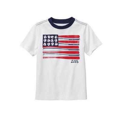 Baseball Flag Tee