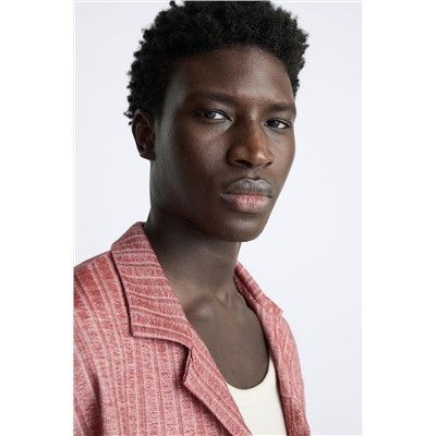 CAMISA JACQUARD BORDADO