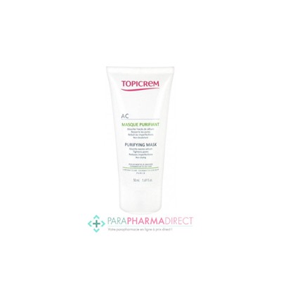Topicrem AC Masque Purifiant Peaux Mixtes à Grasses 50ml