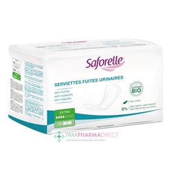 Saforelle Serviettes Fuites Urinaires Extra x10