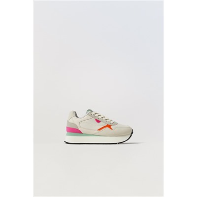 ZAPATILLA DEPORTIVA MULTICOLOR PLATAFORMA