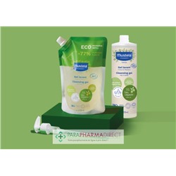Mustela Gel Lavant Corps & Cheveux BIO 400 ml - Eco-Recharge