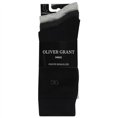OLIVER GRANT® Unisex Casual Socken 3 Paar 93890709