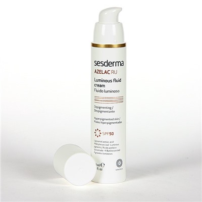 S*sd*rma Azelac Ru Fluido Luminoso SPF 50 50 ml REGALO Sensyses Lightening 200 ml
