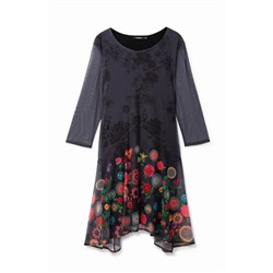 Vestido multicapas floral