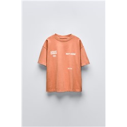 SLOGAN PRINT T-SHIRT