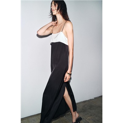 ZW COLLECTION MINIMAL SATIN DRESS