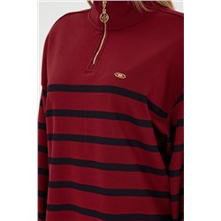 Kadın Bordo Sweatshirt