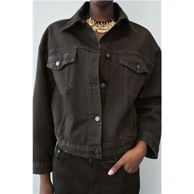 ZW COLLECTION OVERSIZE WAXED JACKET