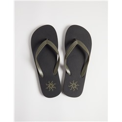 Flip Flops, Men, Black