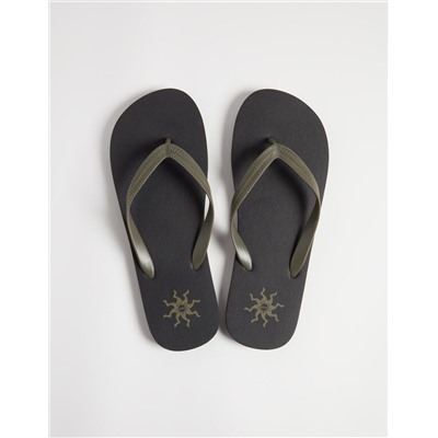 Flip Flops, Men, Black
