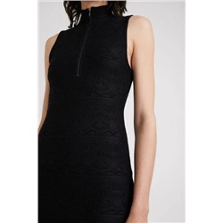 Vestido encaje cremallera