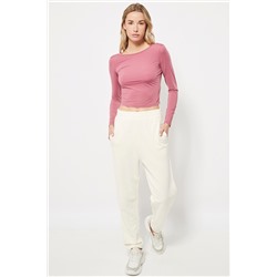 Top crop Rosa viejo