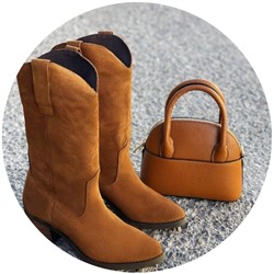 Bota Campera+Ab.Zapatos PELLE Peque (550) cuero АКЦИЯ