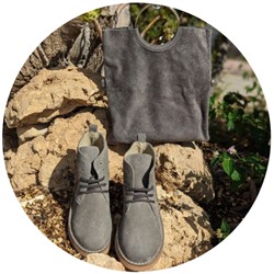 AB.Zapatos 1619/2 New · R · Gris+PELLE- SHOPPER ASA (440) gris АКЦИЯ