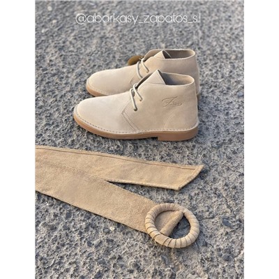 AB.Z. SAFARY crudo+Ab.Zapatos Pelle cinturon seraje (160) beig АКЦИЯ