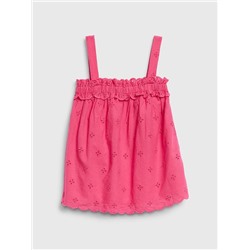 Toddler Eyelet Tank Top