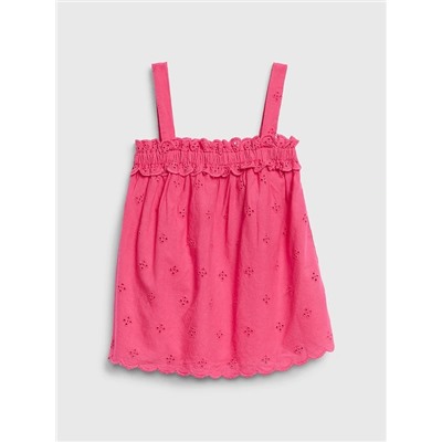 Toddler Eyelet Tank Top
