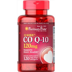 Puritan's Pride Q-SORB™ Co Q-10 120 mg
