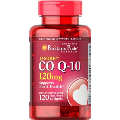 Puritan's Pride Q-SORB™ Co Q-10 120 mg