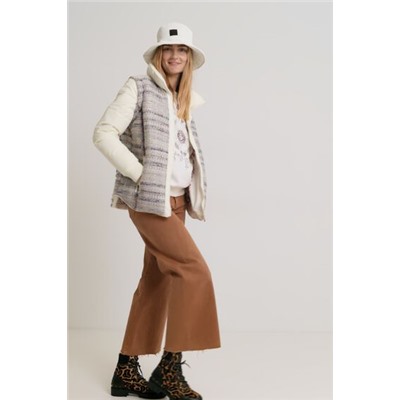 Chaqueta 2 en 1 acolchada bimateria