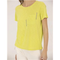 Yeşil Comfort Fit Tişört