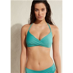 Triangel-Bikinioberteil mit Wattierung Indonesia Eco