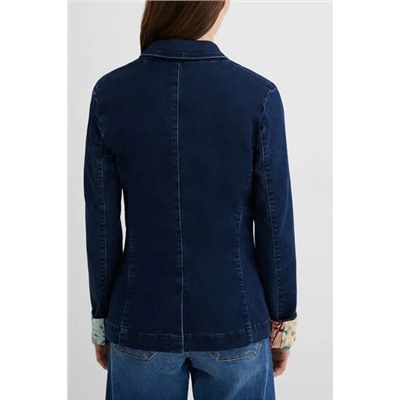 Blazer slim vaquera