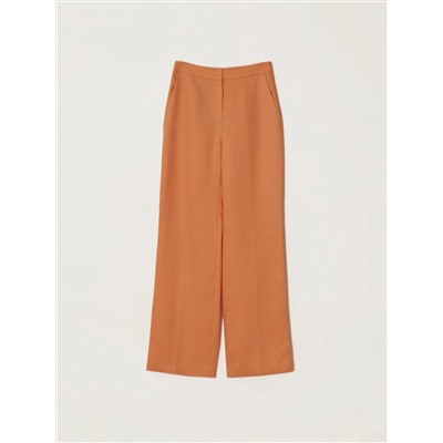 Брюки широкого кроя, D367/apricot