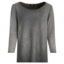 Damen Strickpullover mit Oil-Washed-Effekt