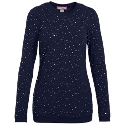 koi Scrubs Limited Edition Audrina Navy/Hologram Silver Tee