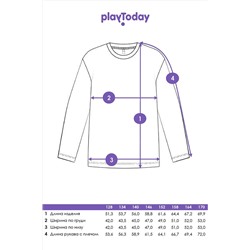 Лонгслив PLAYTODAY, 1074679