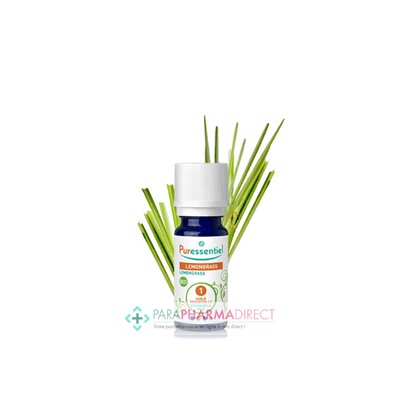 Puressentiel HEBBD Huile Essentielle Lemongrass BIO 10ml