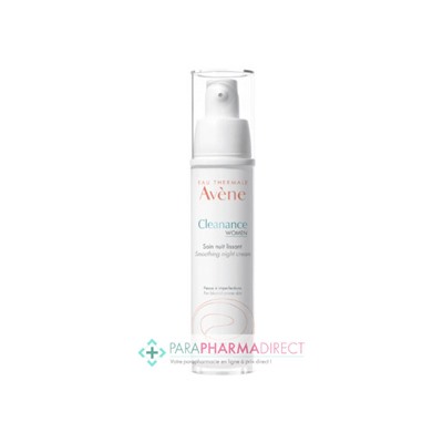 Avène Cleanance Women Soin Nuit Lissant 30ml