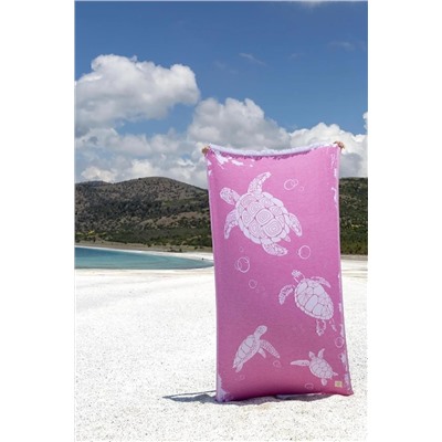 İrya, Rio %100 Pamuk Peştemal Pembe 90x170