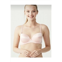 U.S. Polo Assn. Us Polo Assn Kadın Pembe Kulaksız Içi Boş Sütyen Us.01.66142