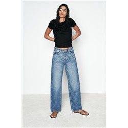 RIBBED SHORT SLEEVE T-SHIRT
