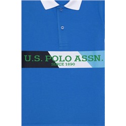 Erkek Çocuk Saks Polo Yaka Tişört