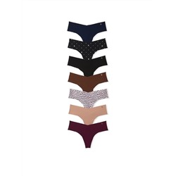 VICTORIA'S SECRET Pack No-Show Thong Panties