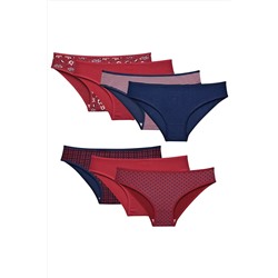Nicoletta Kadın Mixcolor Külot 7'Li Paket 713026