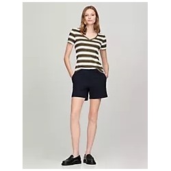 Stripe V-Neck Favorite T-Shirt