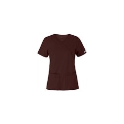 Cherokee Flexibles Scrubs Mock Wrap Top