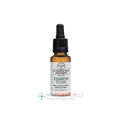 Elixirs de Bach Examens 20ml