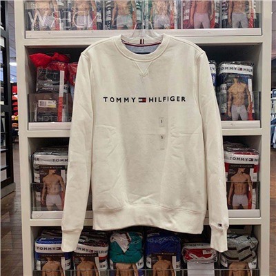 Толстовка свитшот Небольшой начес внутри TOMMY HILFIGE*RОРИГИНАЛ!