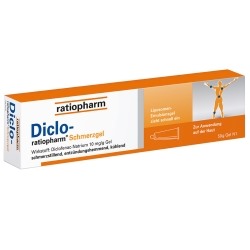 Diclo-ratiopharm® болеутоляющий гель 50гр.