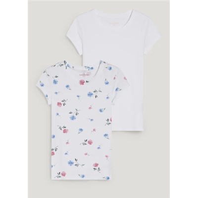 CLOCKHOUSE - Multipack 2er - T-Shirt - Bio-Baumwolle