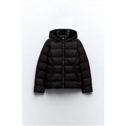WATER AND WIND PROTECTION SHORT PUFFER ANORAK