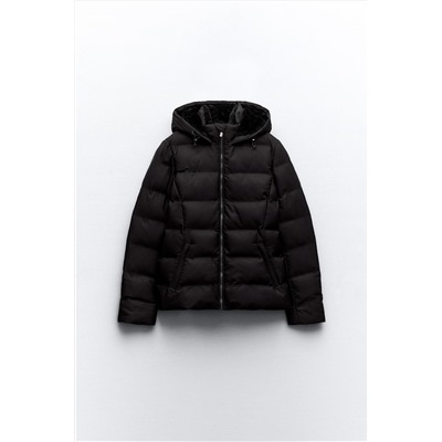 WATER AND WIND PROTECTION SHORT PUFFER ANORAK