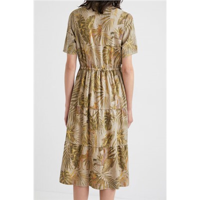Vestido Tencel ™ camoflower