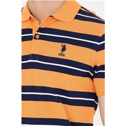 Erkek Turuncu Polo Yaka Tişört